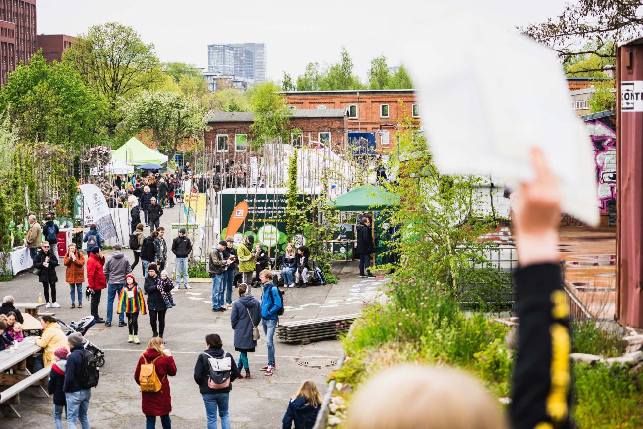 Blick über das PARKS-Gelände