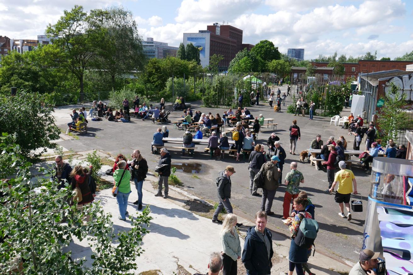 Blick über das PARKS-Gelände