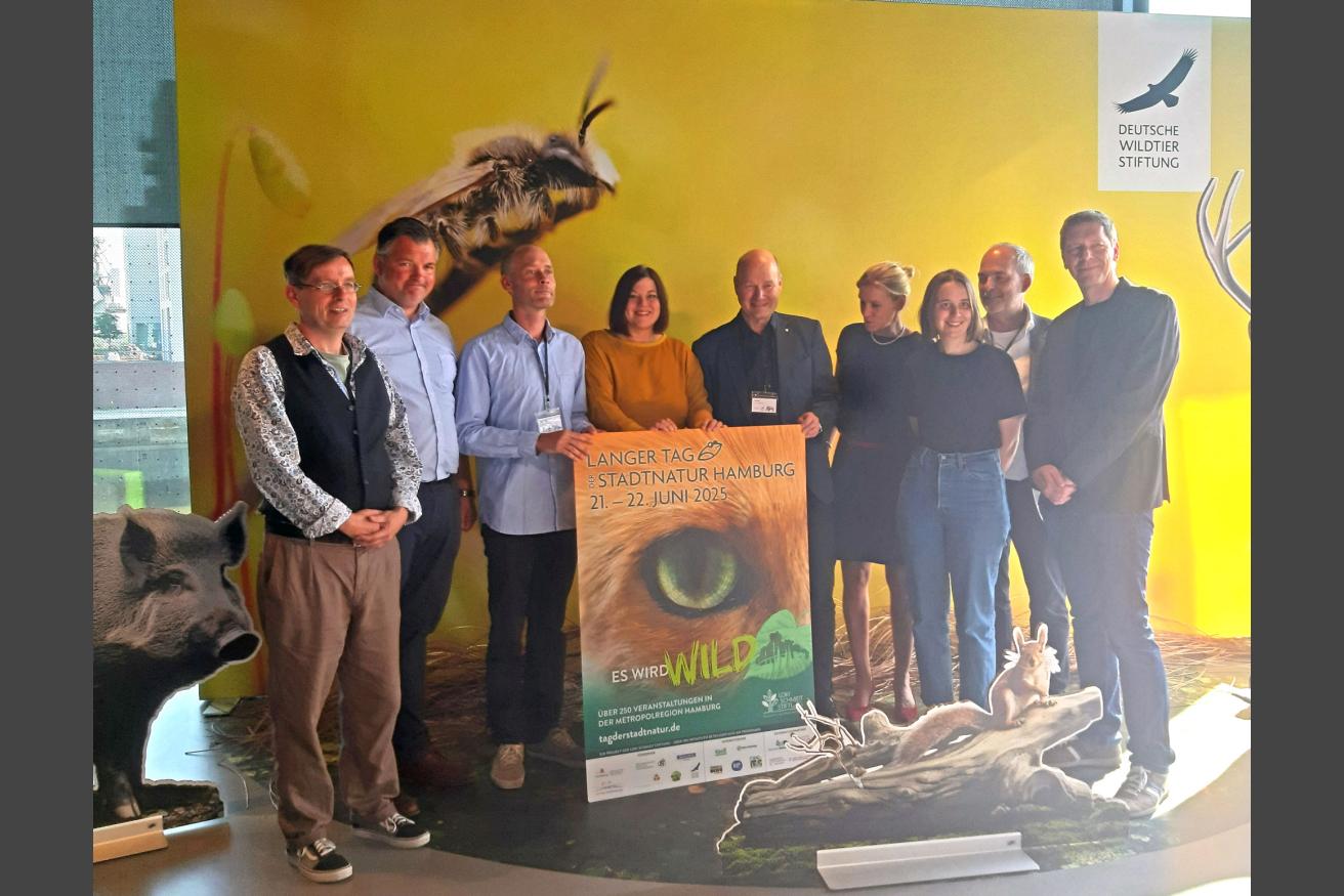 Auftaktveranstaltung mit Senatorin Katharina Fegebank in der Botschaft der Wildtiere