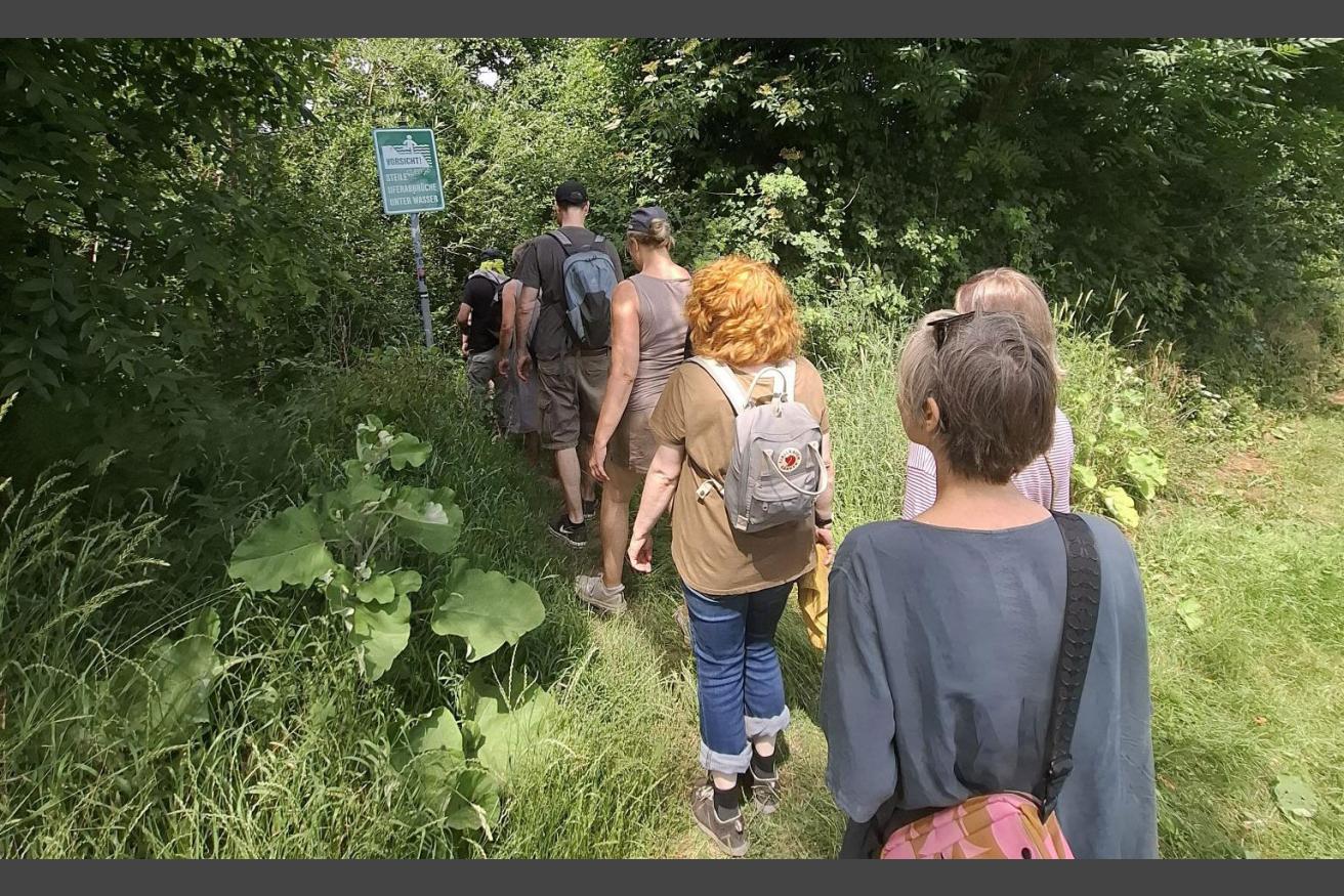 Unterwegs im Biberrevier