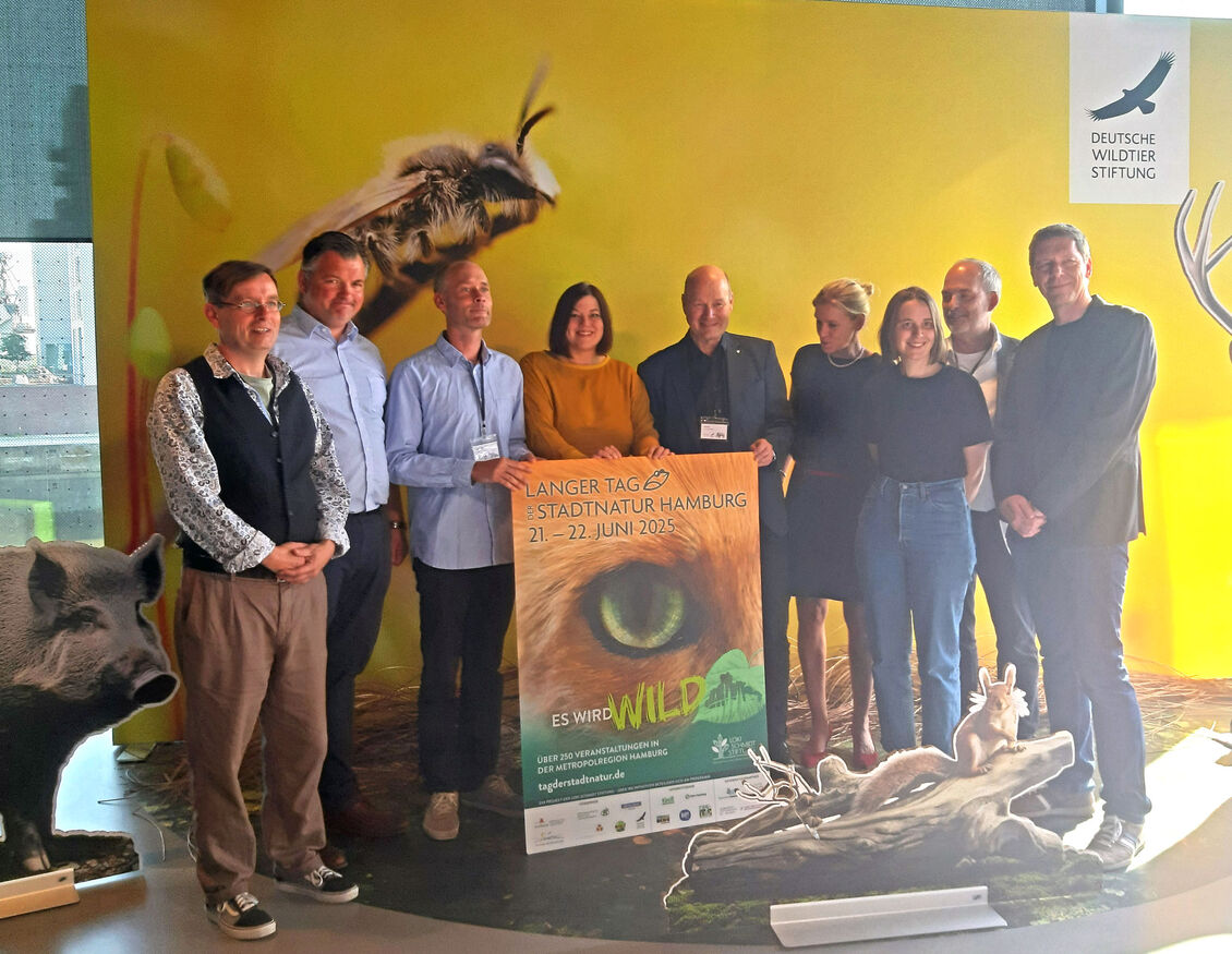 Auftaktveranstaltung mit Senatorin Katharina Fegebank in der Botschaft der Wildtiere